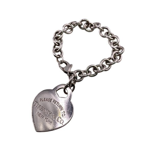 Tiffany & Cotiffany & Co Heart Tag Bracelet Return To...